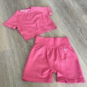 BeAybl | Pink Animal Print Set